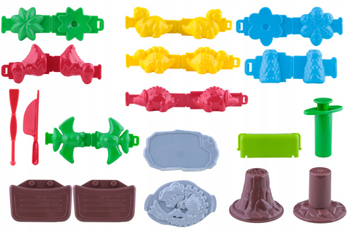 Ciastolina w walizce Zestaw kreatywny artystyczny