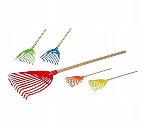 Lena Grabie Grabki Z Drewnianym Sztylem Do Liści - Zabawka Do Ogrodu