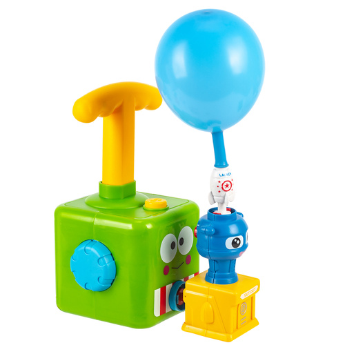 ZESTAW 3 POJAZDY AUTKA NAPĘDZANE POWIETRZEM BALONIKA