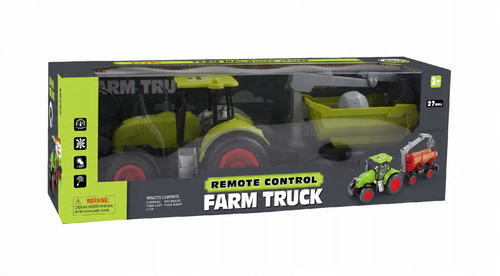 Norimpex Traktor Na Radio Z Przyczepą I Koparką