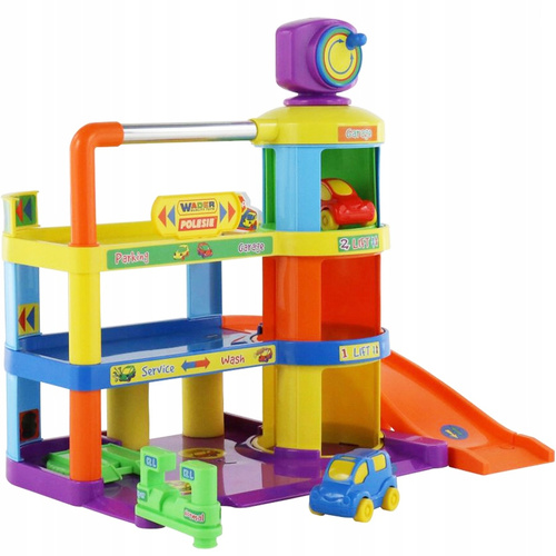 GARAŻ BABY Z SAMOCHODAMI