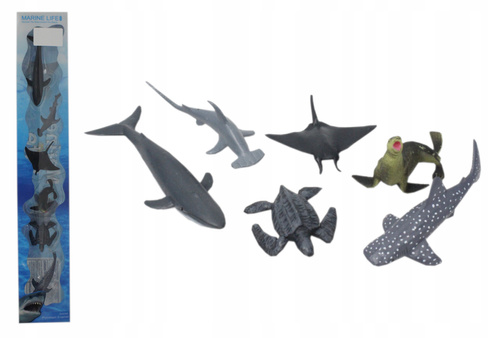 Zwierzęta Morskie Figurki 6 Szt