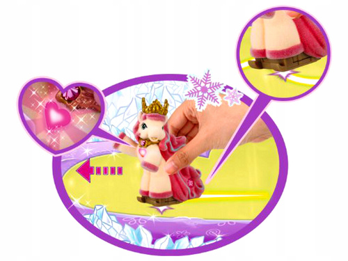 Lodowisko Świecące Kucyk Figurka + Akcesoria Filly