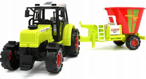 Traktor Z Siewnikiem Maszyną Rolniczą Farmer