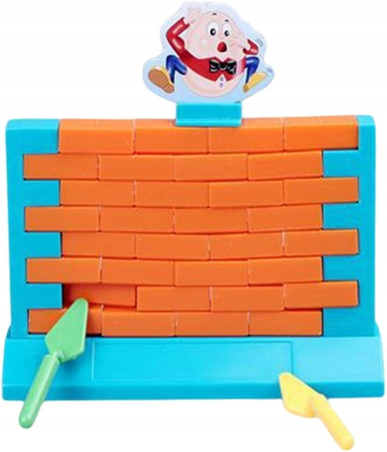 Zburzenie Muru Gra Zręcznościowa Ustawianie Cegiełek Spadające Jajko