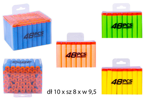 STRZAŁKI PIANKOWE 48SZT