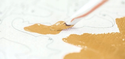 Malowanie Po Numerach Kobieta Futurystyczna 50X40 Cm Z Ramą Kreatywne