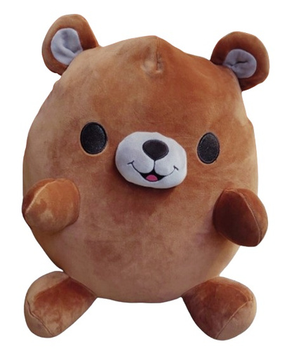 PLUSZ MIŚ OKRĄGLAK 40 CM, pak 40
pluszowa maskotka brązowego misia.