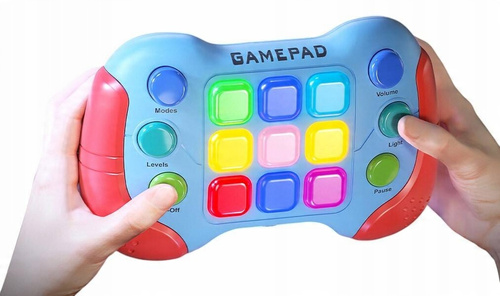 Gra Zręcznościowa Pop It Popit Antystresowa GamePad Guziki Do Wciskania