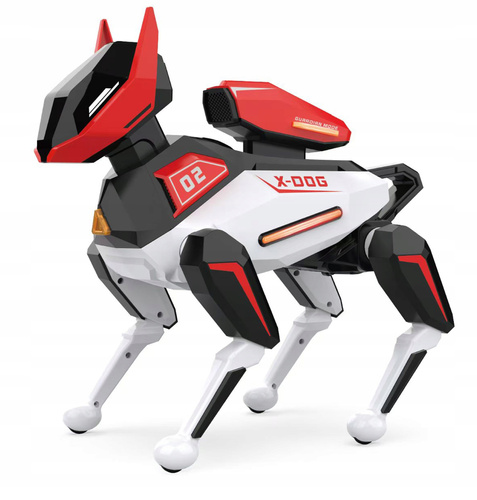 Robot Interaktywny Pies Nowoczesny Na Pilota Sztuczki Dodatkowe Efekty