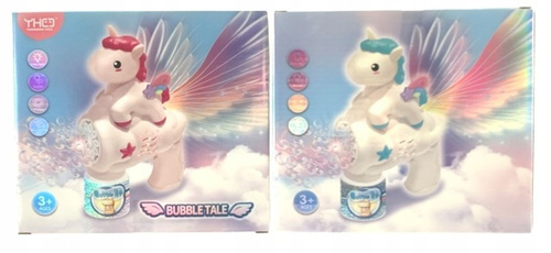 Aparat Pistolet Do Baniek W Kształcie Jednorożca Wytwarzający Bańki