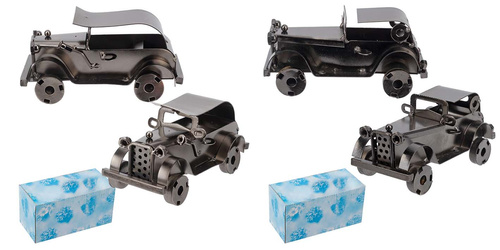 METALOWY MODEL AUTA OLD'S MOBILE KLASYKI OZDOBA