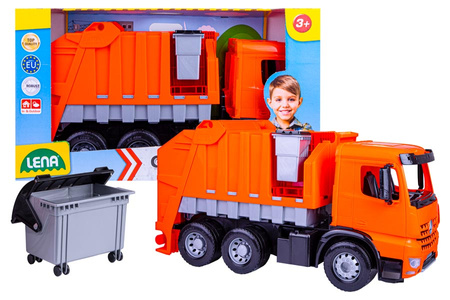 LENA ŚMIECIARKA MERCEDES XXL JEŹDZIK GIGA TRUCKS