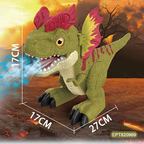 Realistyczny Dinozaur Zabawka Dla Dzieci Ryczy Zieje Parą Wodną