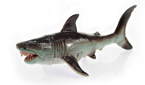 Rekin Żarłacz Biały 18 Cm Długości Ręcznie Malowane