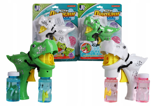 Aparat Pistolet Do Baniek Dinozaur Duży Wytwarzajacy Bańki