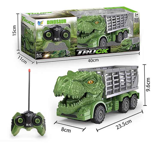 AUTO DUŻE NA RADIO ZDALENE - GŁOWA DINOZAURA