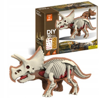 Figurka Dinozaura Triceratops Model Anatomiczny Model Do Złożenia