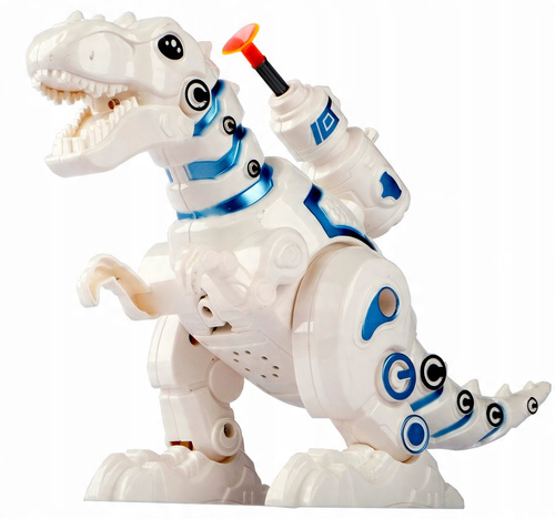 Robot Interaktywny Dinozaur Strzelający Zionący Ogniem Św I Dżw