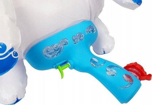 Pistolet Na Wodę Zabawka Dmuchana 2w1 Ogromna Pompowana Słoń