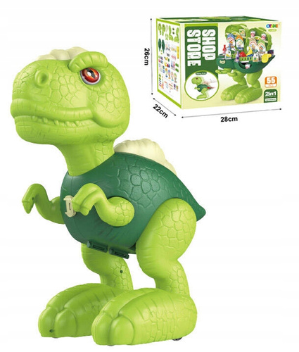Dinozaur Sklep Figurka Dinozaura Otwierana Market Zabawa W Supermarket