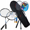 Zestaw Do Gry W Badmintona Zestaw Paletek + 2 Lotki Do Gry