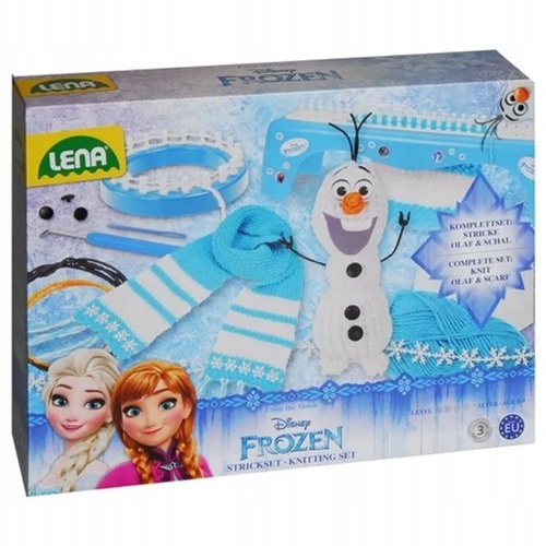 Lena Kraina Lodu Olaf Zestaw Do Robót Na Drutach Warsztat Tkacki Włóczka