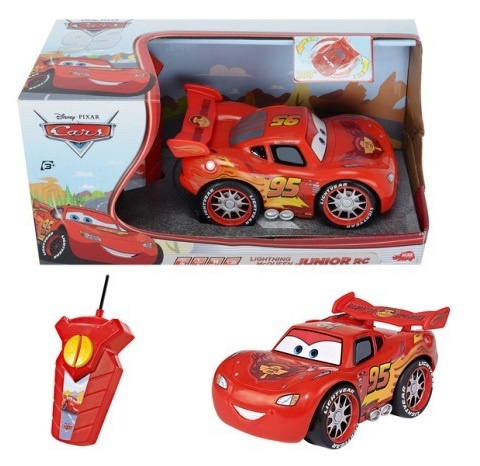 AUTO NA RADIO CARS ZYGZAK MC QUEEN KARTON RC 15 CM PAK 4