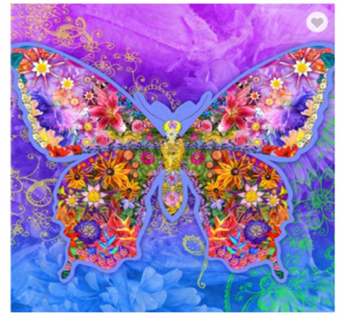 DIAMENTOWA MOZAIKA MOTYL