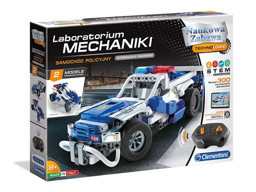 CLEMENTONI POLICYJNE SAMOCHODY ZDALNIE STEROWANE