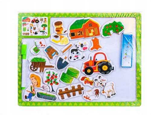 Układanka Tablica Magnetyczna Suchościeralna 30X23