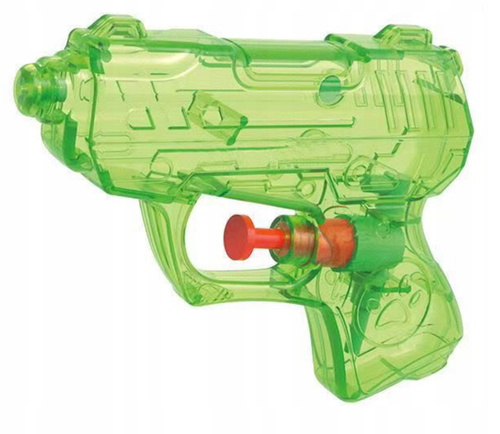 Pistolet Na Wodę Mały Mini Transparentny Różne Kolory