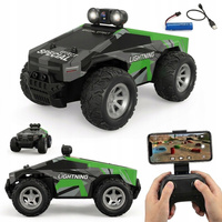 Auto Zdalnie Sterowane Z Kamerą Zielone Truck Off Road Aplikacja Na Telefon