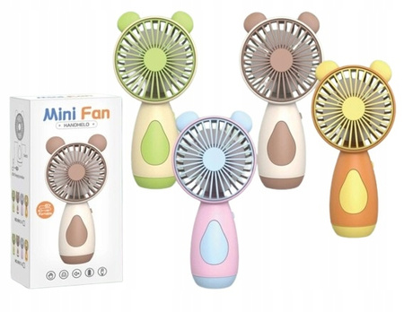 Wiatraczek Ręczny Mały Wentylator Poręczny Ładowany Usb Fan