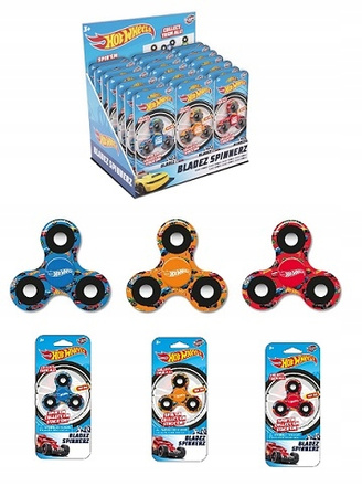 Fidget Spinner Metalowy - Hot Wheels