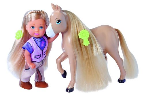 Lalka Evi Love W Bryczce Z Brązowym Koniem Z Akcesoriami Simba