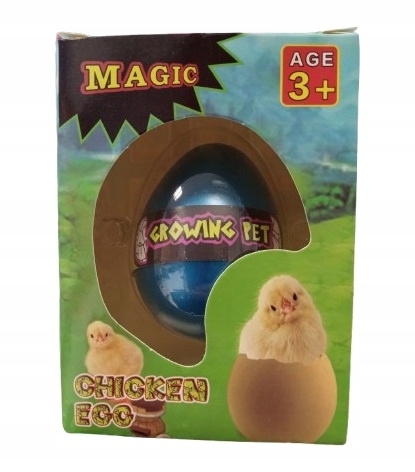 Kurczak Rosnący W Jajku Kurczaczek Kura Rosnąca Zabawka Dla Dzieci