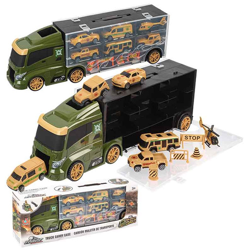 Duża Laweta Wojskowa Tir 5 Aut Samochody Helikopter