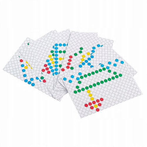 Magnetyczna Tablica Mozaika Układanka Montessori Dla Dzieci - 16 Szablonów