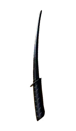 MIECZ WOJOWNIKA SKŁADANA CHOWANA KATANA 75 CM CZARNA