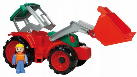 Auto Spychacz Pojazd Zabawkowy Dla Dzieci Z Podnoczonym Ramieniem 34Cm Lena