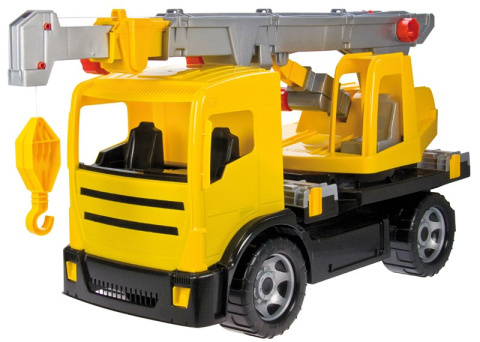 Duży Dzwig Lena Auto Budowlane Wielki Dźwig Jeździk 115 Cm Do 100 Kg