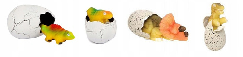 Dinozaur Rosnący W Jajku Jumbo 11cm