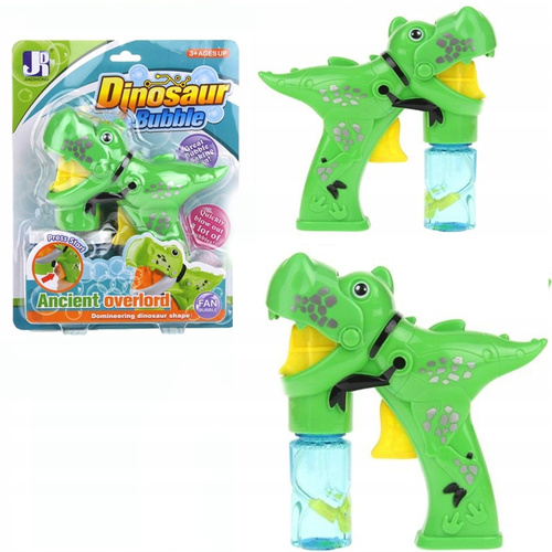 Aparat Pistolet Do Baniek Dinozaur Duży Wytwarzajacy Bańki