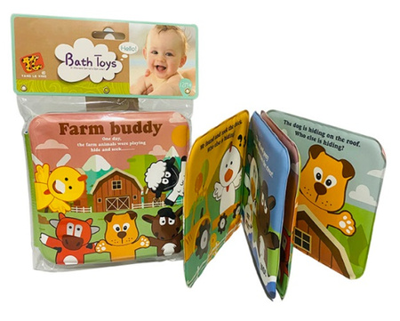 Książeczka do Kąpieli Na Farmie, pak 360
wymiar produktu: 18 x 2,7 x 25,5 cm
wymiar kartonu: 81 x 52 64 cm
waga 34 kg