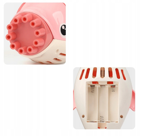 Aparat Pistolet Do Baniek Delfin Duży Wytwarzajacy Bańki