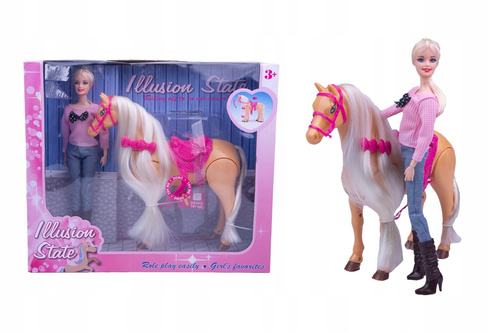 Lalka Z Konikiem Z Ruchomymi Elementami Z Efektami Dźwiękowymi