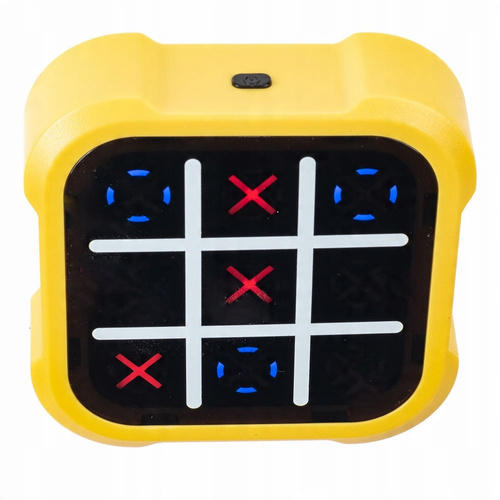  Kółko i Krzyżyk Gra Elektroniczna 4w1 Tic Tac Toe z USB-C i Efektami Dźwiękowymi