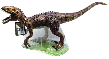 DINOZAUR FIGURKA CELOFYZ Z DŹWIĘKIEM NA PODSTAWCE, pak 12 
wymiary figurki: 63 x 15 x 29 cm