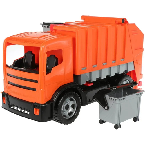 Śmieciarka Lena Pomarańczowa Seria Maxi, 2 Osie